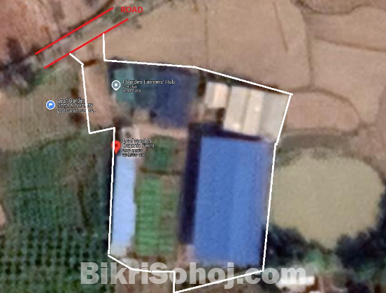 ফার্মসহ জমি বিক্রয় Farm with Land for Sale